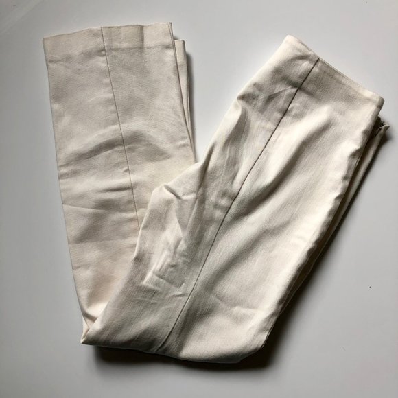 DREW | Cream Slit Front Dress Pants | Size 0 - Picture 2 of 9